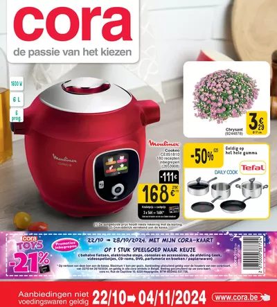 Catalogue Cora à Charleroi | Non-food | 22/10/2024 - 4/11/2024