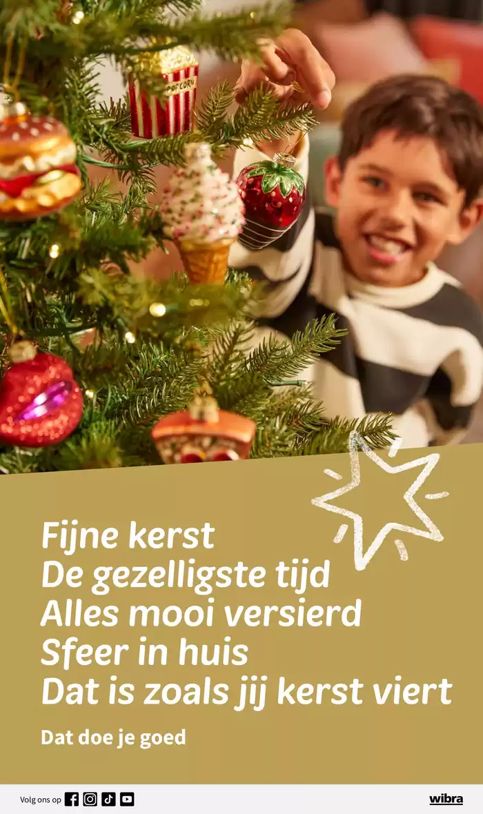 Catalogue Wibra à Liège | Alles Voor Een Perfecte Kerst | 18/10/2024 - 24/10/2024