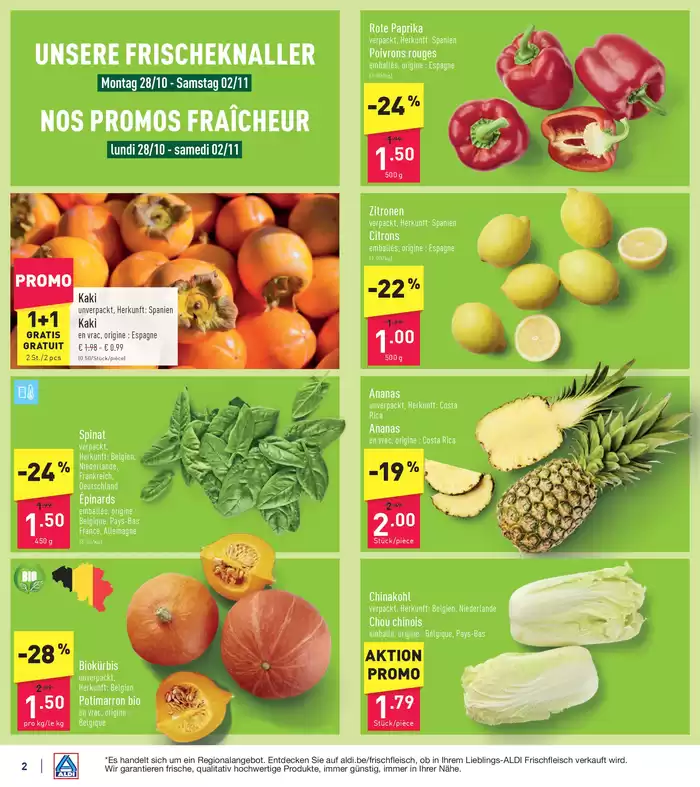 Catalogue Aldi à Bruxelles | Immer Wieder Clever Le Choix Malin | 28/10/2024 - 8/11/2024