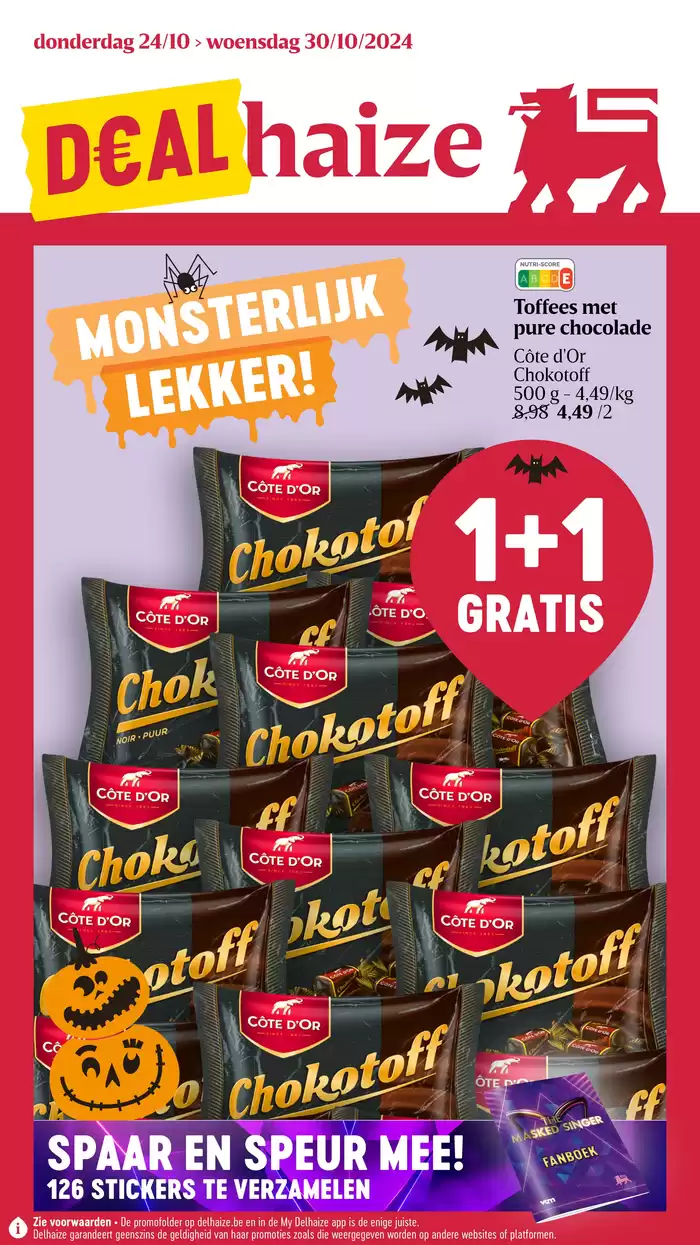 Catalogue Delhaize à Gent | Monsterlijk Lekker! | 24/10/2024 - 30/10/2024