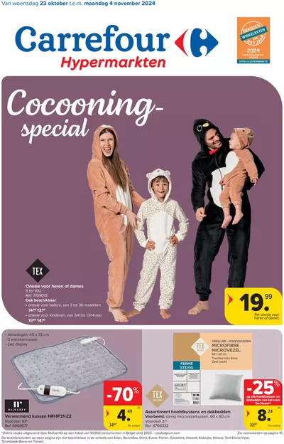 Catalogue Carrefour à Gent | Cocooning- special | 23/10/2024 - 4/11/2024