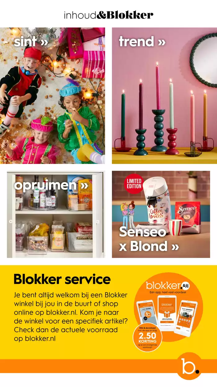 Catalogue BLOKKER à Gent | Puzzel & Win | 21/10/2024 - 27/10/2024