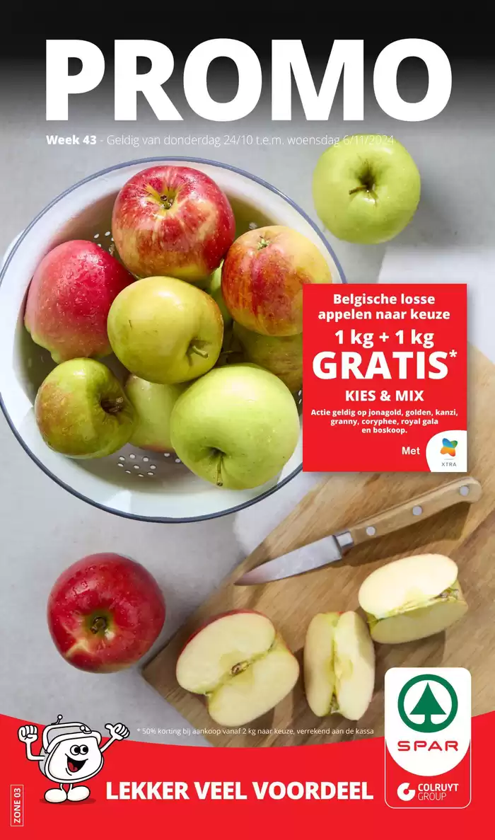 Catalogue SPAR à Lo-Reninge | Lekker Veel Voordeel | 24/10/2024 - 6/11/2024