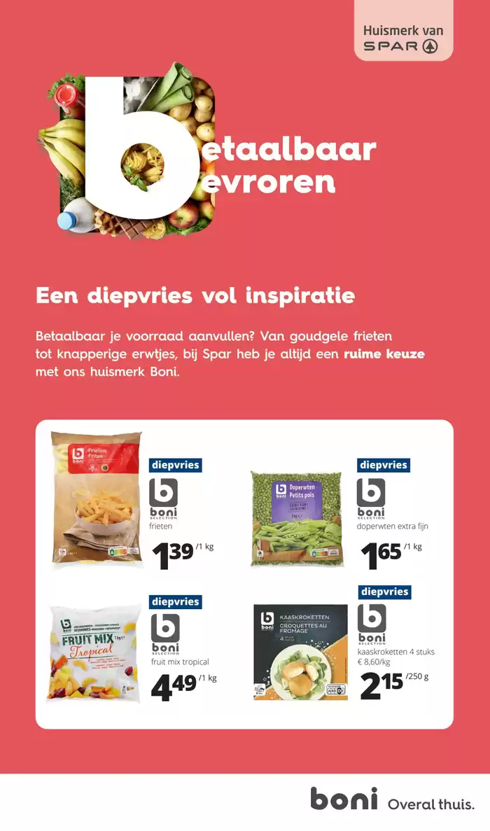 Catalogue SPAR à Lo-Reninge | Lekker Veel Voordeel | 24/10/2024 - 6/11/2024