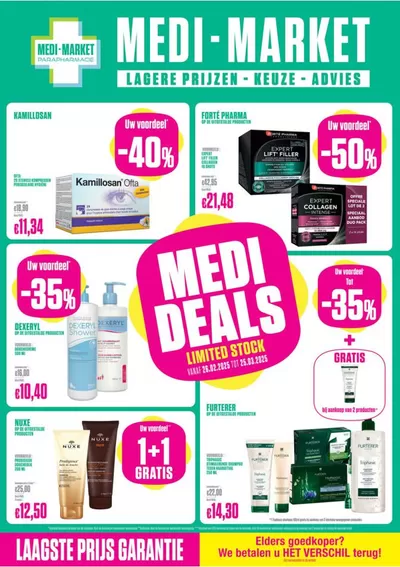 Promos de Parfumeries et Beauté à Courtrai | Lagere Prijzen Keuze Advies sur Medi-Market | 27/2/2025 - 25/3/2025