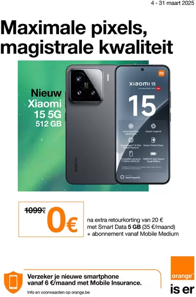 Promos de Électronique à Hal | Maximale Pixels sur Orange | 4/3/2025 - 31/3/2025