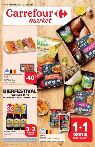 Catalogue Carrefour Market à Hasselt | Bierestival | 12/3/2025 - 18/3/2025