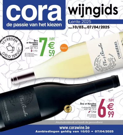 Catalogue Cora à Liège | Wijngids | 10/3/2025 - 7/4/2025
