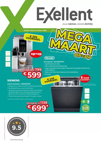 Catalogue Exellent à Gent | Mega Maart | 1/3/2025 - 31/3/2025