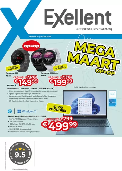 Promos de Électronique à Anderlues | IT Mega Maart sur Exellent | 1/3/2025 - 31/3/2025