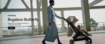 Promos de Jouets et Bébé à Hasselt | Bugaboo Butterfly sur Bugaboo | 7/3/2025 - 21/3/2025