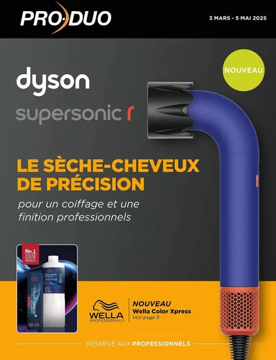 Promos de Parfumeries et Beauté à Mouscron | Dyson Supersonic sur Pro-Duo | 3/3/2025 - 5/5/2025