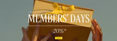 Promos de Parfumeries et Beauté à Huy | Members Days sur L'Occitane | 10/3/2025 - 24/3/2025