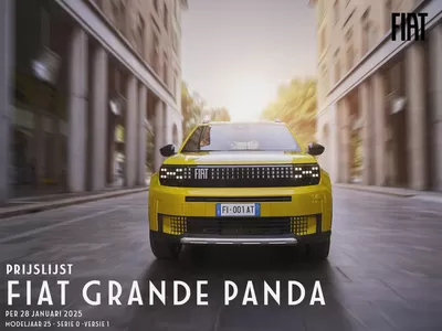 Promos de Voitures et Motos à Liège | Grande Panda sur Fiat | 10/3/2025 - 10/3/2026