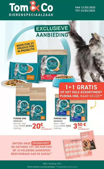 Promos de Bricolage et Jardin à Heist-op-den-Berg | Exclusieve Aanbieding sur Tom & Co | 12/3/2025 - 23/3/2025