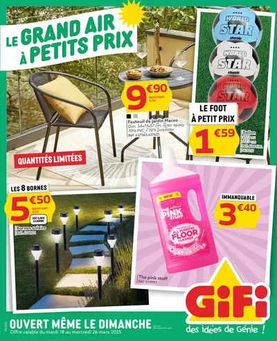 Promos de Meubles et Décoration à Hasselt | Le Grand Air À Petits Prix sur GiFi | 19/3/2025 - 26/3/2025