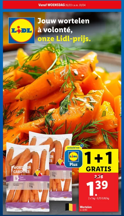 Catalogue Lidl à Audenarde | Deze Week | 26/3/2025 - 1/4/2025