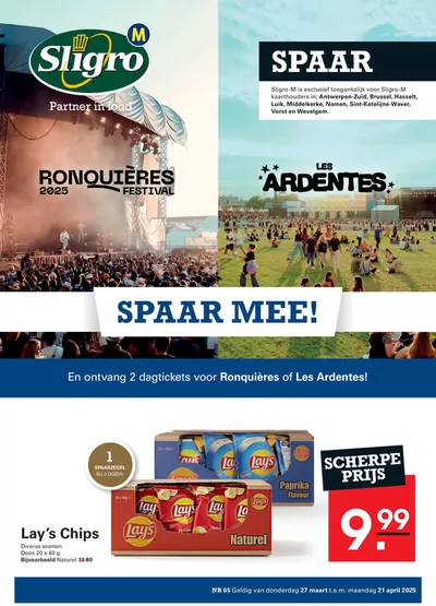 Catalogue Metro | Spaar | 27/3/2025 - 21/4/2025