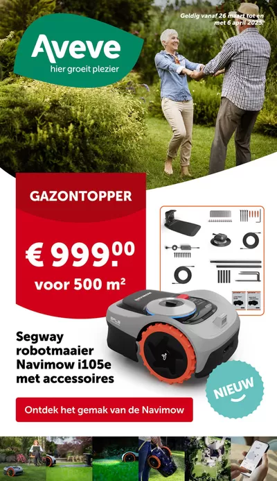 Promos de Bricolage et Jardin à Ostende | Gazon sur AVEVE | 26/3/2025 - 6/4/2025