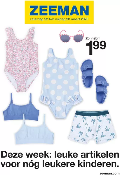 Promos de Jouets et Bébé à Mons | Deze Week sur Zeeman | 25/3/2025 - 28/3/2025
