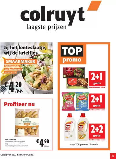 Catalogue Colruyt à Geel | Laagste Prijzen | 26/3/2025 - 8/4/2025