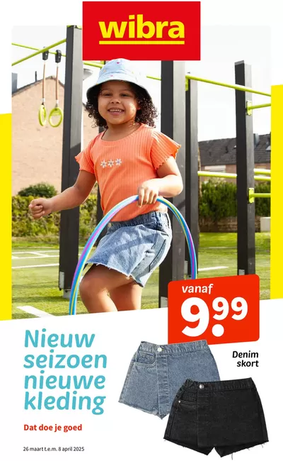 Catalogue Wibra à Audenarde | Nieuw Seizoen | 26/3/2025 - 8/4/2025