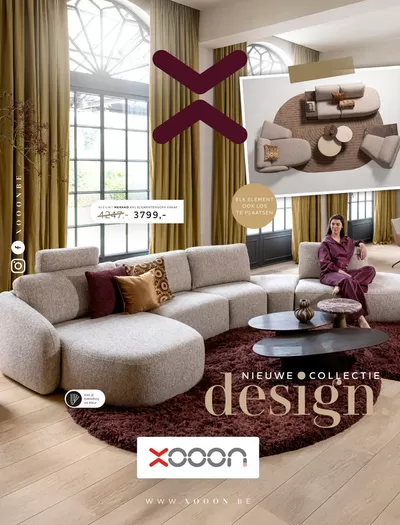 Promos de Meubles et Décoration | Xooon Design sur Moens Meubelen | 26/3/2025 - 21/5/2025