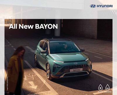 Catalogue Hyundai à Tournai | Hyundai All New BAYON | 12/4/2022 - 8/1/2024
