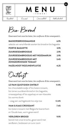 Promos de Restaurants à Charleroi | NL- Menu Zomer sur Le Pain quotidien | 22/6/2023 - 1/10/2023