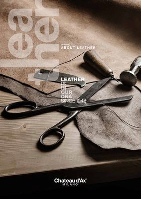 Catalogue Chateau d'Ax à Wommelgem | About Leather | 2/8/2023 - 31/12/2024