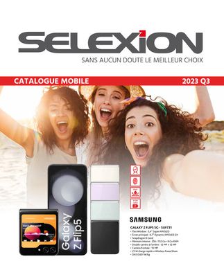 Promos de Électronique à Namur | FR- Catalogue Mobile sur Selexion | 14/8/2023 - 3/10/2023