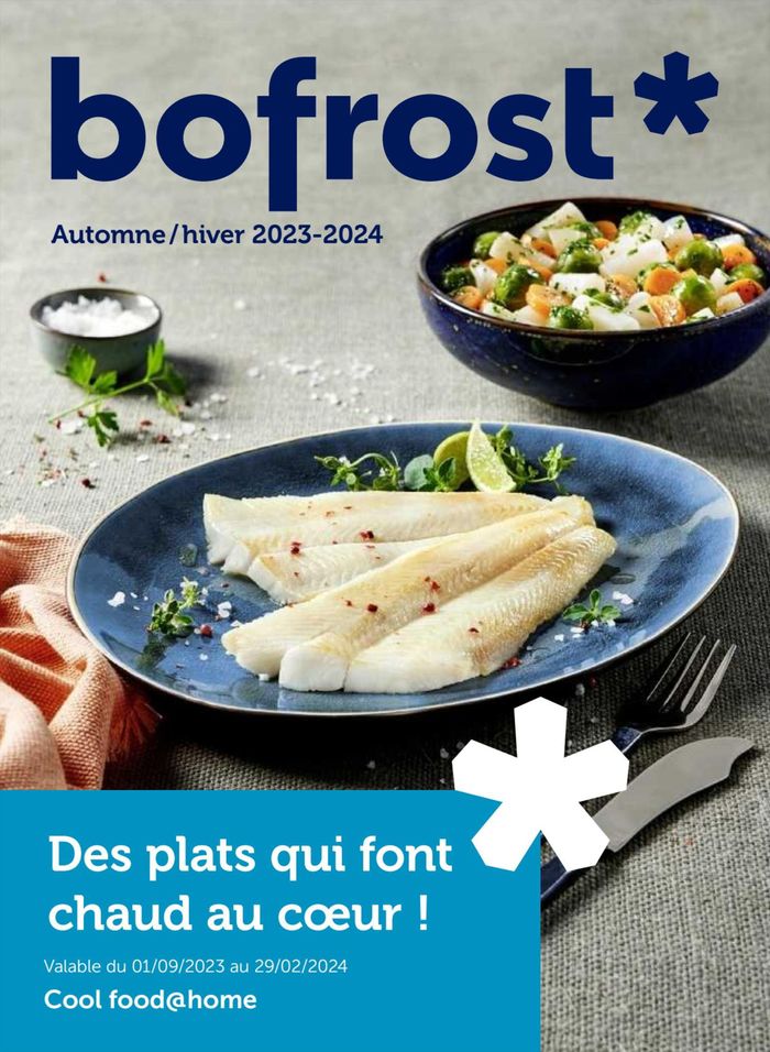 Catalogue Bofrost | Folder Bofrost - FR | 31/8/2023 - 29/2/2024