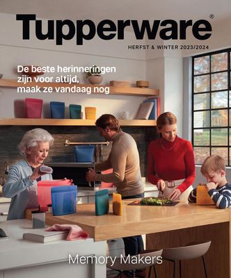 Catalogue Tupperware | folder Tupperware - NL | 4/9/2023 - 29/2/2024