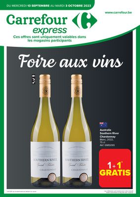 Catalogue Carrefour Express | FR- Foire aux Vins | 19/9/2023 - 3/10/2023