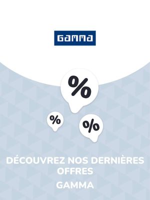Promos de Bricolage et Jardin à La Louvière | Offres GAMMA sur GAMMA | 20/9/2023 - 20/9/2024