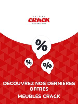 Promos de Meubles et Décoration à Ypres | Offres Meubles Crack sur Meubles Crack | 20/9/2023 - 20/9/2024