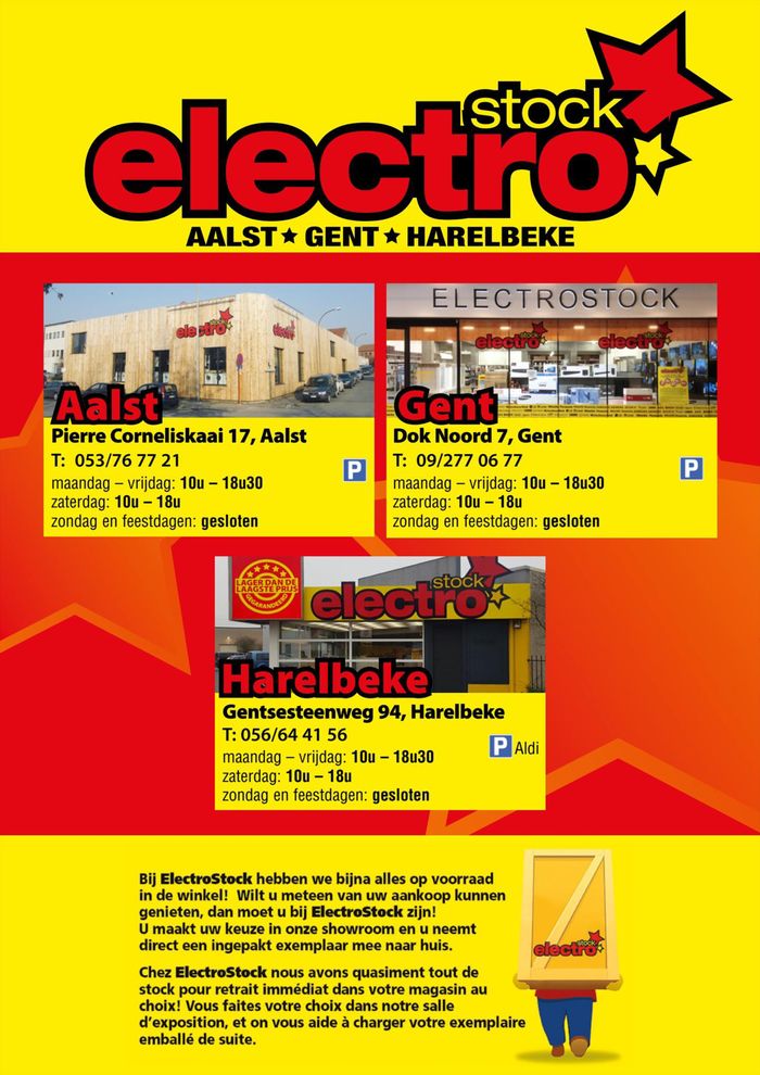 Catalogue ElectroStock à Gent | ElectroStock weekpromo 38-39 | 20/9/2023 - 4/10/2023