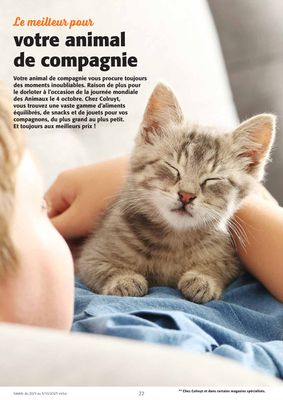 Catalogue Colruyt | Votre Animal de Compagne | 21/9/2023 - 3/10/2023