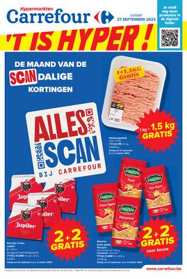 Promos de Supermarchés à Gent | Onze exclusieve hyper-aanbiedingen. Vanaf 27/09 sur Carrefour | 22/9/2023 - 9/10/2023
