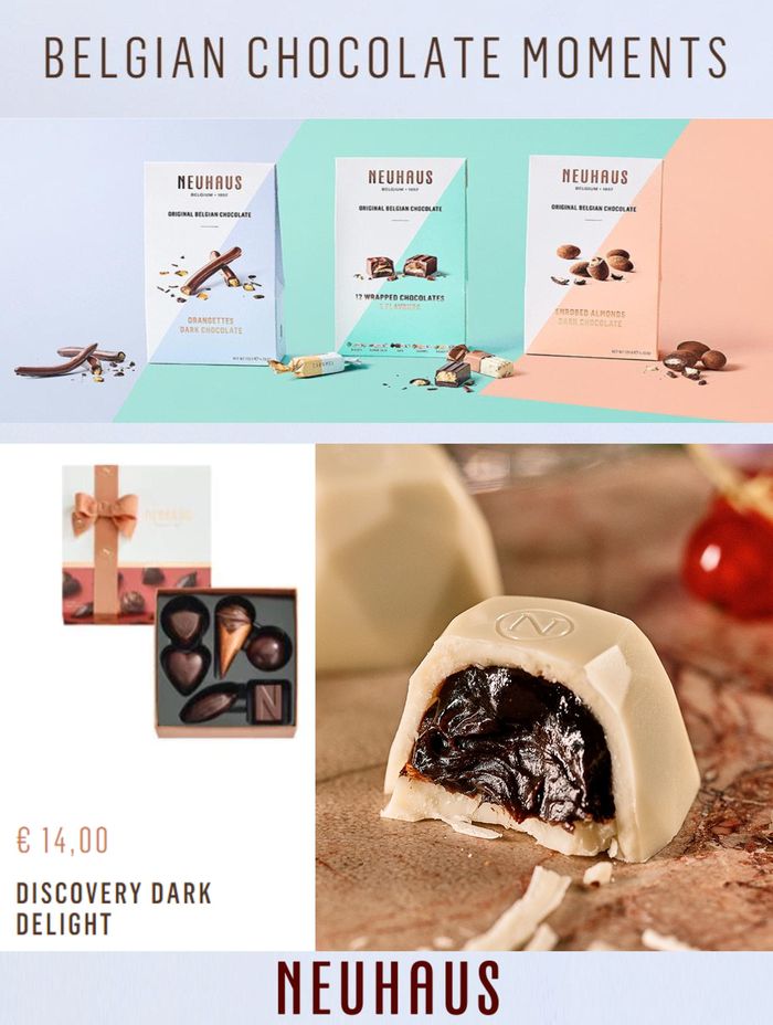 Catalogue Neuhaus à Bruxelles | Belgian Chocolate Moments | 23/9/2023 - 4/10/2023
