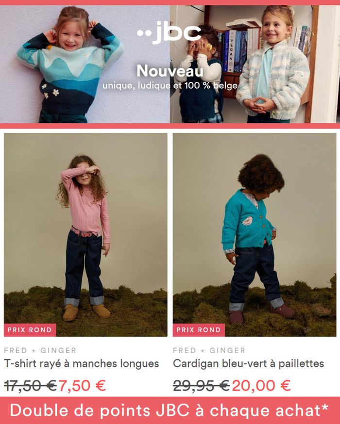 Catalogue JBC | Nouveau Unique, ludique et 100% belge | 25/9/2023 - 14/10/2023