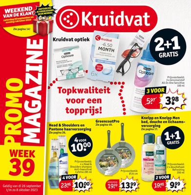 Catalogue Kruidvat à Gent | NL Kruidvat folder 39 | 25/9/2023 - 8/10/2023