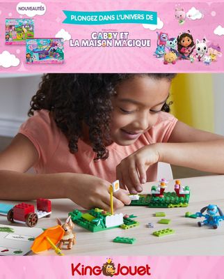 Promos de Jouets et Bébé à Charleroi | Gabby et la Maison Magique sur King Jouet | 25/9/2023 - 3/10/2023