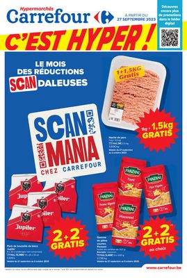 Promos de Supermarchés à Charleroi | folder Carrefour sur Carrefour | 22/9/2023 - 9/10/2023