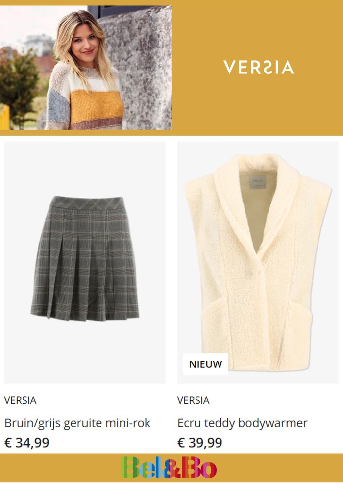 Catalogue Bel&Bo | Versia | Vleugje elegantie | 25/9/2023 - 4/10/2023