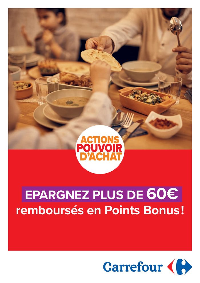 Catalogue Carrefour Market à La Louvière | Carnet coupons Bonus Time - FR | 25/9/2023 - 8/10/2023