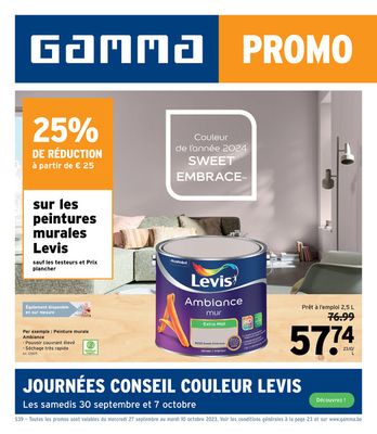 Catalogue GAMMA |  GAMMA Promo | 27/9/2023 - 10/10/2023