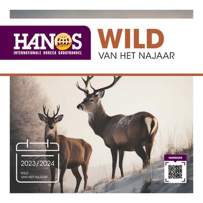 Catalogue Hanos à Wommelgem | Wildbrochure 2023/2024 | 28/9/2023 - 1/9/2024