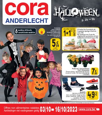 Catalogue Cora à Bruxelles | Halloween Folder | 29/9/2023 - 16/10/2023