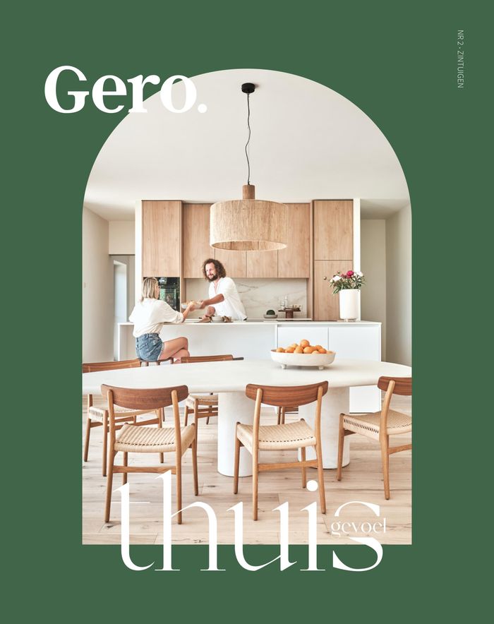 Catalogue Gero Wonen à Anvers | Thuisgevoel  | 17/10/2023 - 31/12/2024